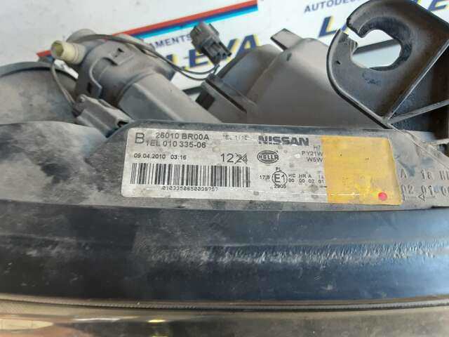 Foto 2ª: Faro Derecho Nissan Qashqai 2.0 DCI 150CV [M9R 832] (2010)