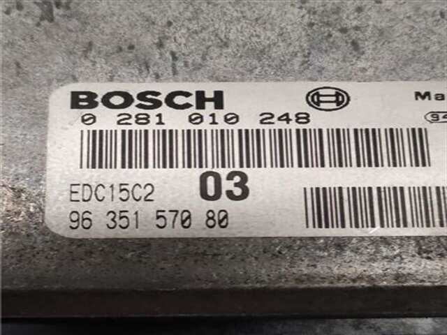 Foto 2ª: Centralita Motor ECU Peugeot 406 2.0 HDI 110 [RHZ (DW10ATED)]