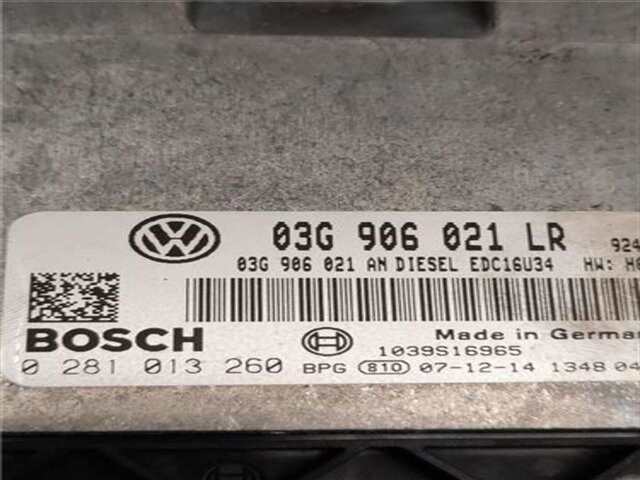 Foto 2ª: Centralita Motor ECU Volkswagen Passat 1.9 TDI [BXE]