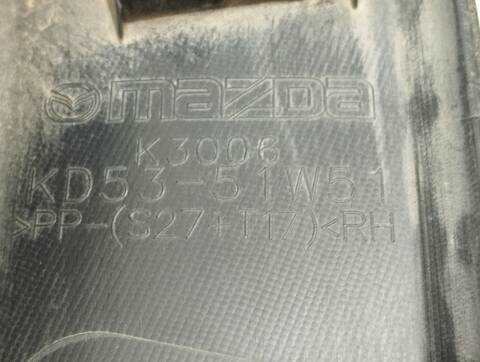 Foto 3ª: Aletin Trasero Izquierdo Mazda CX5 2.0 G 165CV 121KW CENTER-LINE 2WD [PE] (2014)