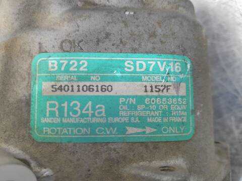 Foto 4ª: Compresor Aire Acondicionado Alfa Romeo 147 1.9 JTD DISTINCTIVE 115CV 85KW [937A2000] (2001)