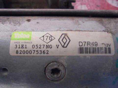 Foto 2ª: Motor de Arranque Renault Laguna 1.9 DCI DIESEL CAT 107CV 79KW [F9Q T7] (2001)