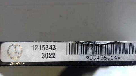 Foto 3ª: Radiador Calefaccion A.A. Mercedes Clase ML 400 4.0 CDI 250CV 184KW 163.128) W163) [628963] (2003)