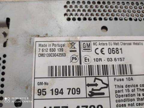 Foto 3ª: Sistema GPS Opel Antara SELECTIVE 163CV 120KW [Z22D1] (2013)