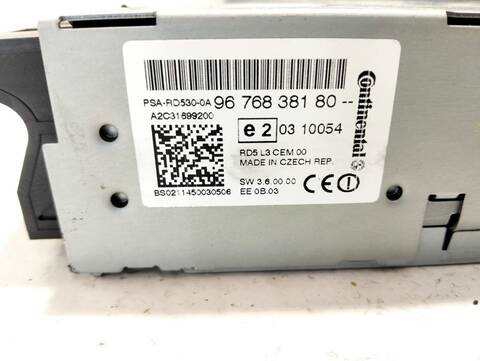 Foto 3ª: Sistema Audio Radio CD Citroen C4 SEDUCTION 1 16V 120CV [5FS] (2010)