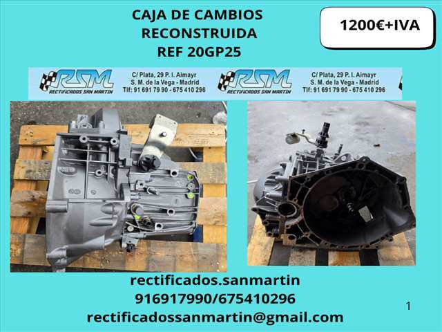 Caja Cambios Peugeot Boxer 2.2 HDI 2014 EN ADELANTE-TABIEN C JUMPER Y FIAT DUCATO