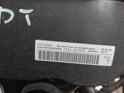 Foto 3ª: Motor Completo Audi A4 3.0 TDI 240 CV 176KW [CCW, CCWA]