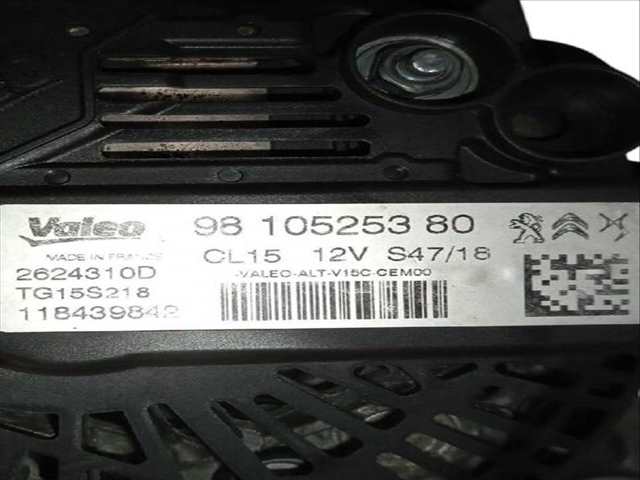 Foto 3ª: Alternador Citroen C Elysee 1.6 BLUEHDI 100 (2012)