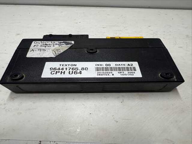 Foto 3ª: Centralita Inmovilizador Peugeot Expert VERSION INDEFINIDA