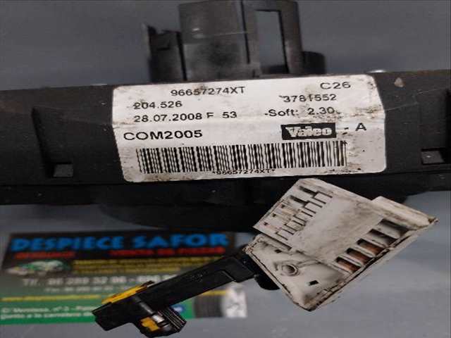 Foto 3ª: Mando Multifuncion Peugeot 207 1.4 HDI [D-8HZ] (2009)