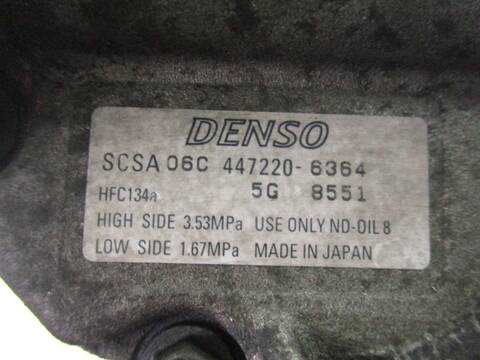 Foto 2ª: Compresor Aire Acondicionado Toyota Corolla 3ZZFE (2005)