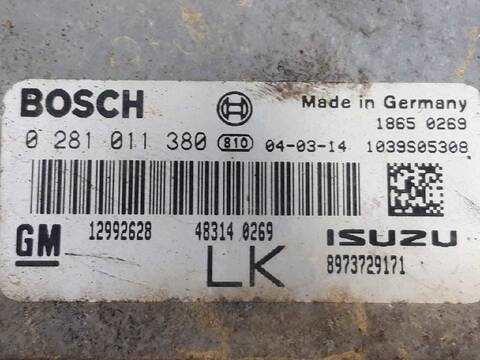 Foto 3ª: Centralita Motor ECU Opel Astra COSMO BERLINA 101CV 74KW (2004)
