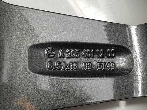 Foto 3ª: LLanta Aleacion Mercedes Clase C 250 2.1 CDI 204CV 6V [651921] (2015)