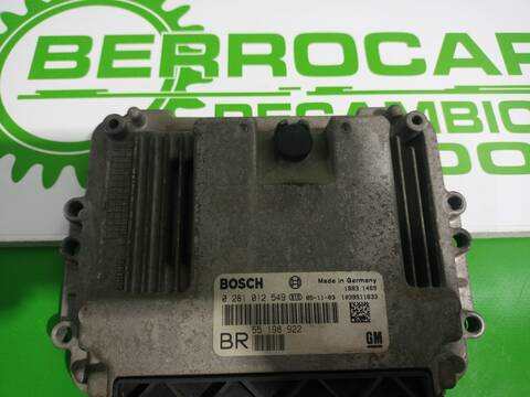 Foto 3ª: Centralita Motor ECU Opel Zafira 1.9 CDTI CAT Z 19 DTL) 101CV 74KW [D/ Z19DT] (2006)