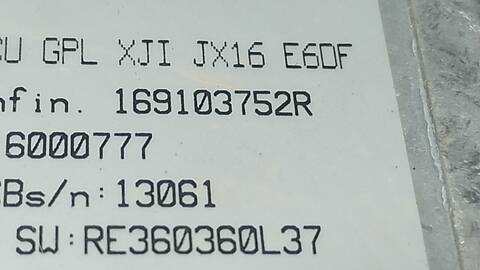 Centralita Motor ECU Dacia Sandero EXPRESSION 91CV 67KW