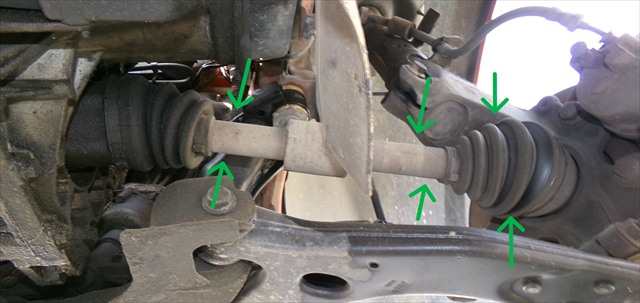 Transmision Delantera Izquierda Ford Focus 1.6 G 2011-2014