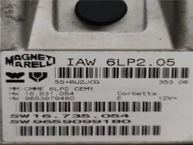 Foto 2ª: Centralita Motor ECU Peugeot 307 1.4 16V [KFU (ET3J4)]