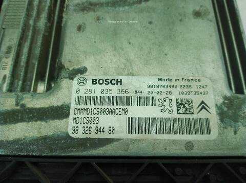 Foto 3ª: Centralita Motor ECU Citroen C5 1.5 BLUEHDI 130 AIRCROSS (2018)