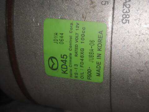 Foto 3ª: Compresor Aire Acondicionado Mazda CX5 G KE) PE (2014)