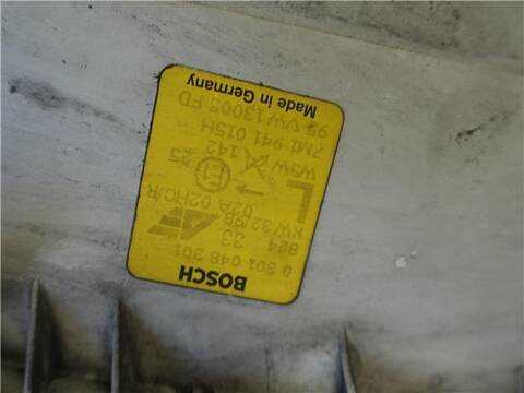 Foto 3ª: Faro Izquierdo Volkswagen Sharan 1.9 BASICO 110CV 81KW [AFN] (1998)