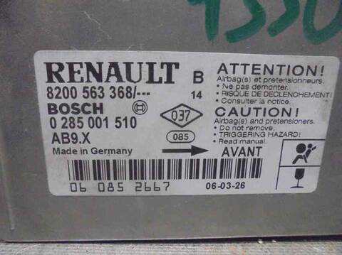 Foto 3ª: Centralita Airbag Renault Clio AUTHENTIQUE 68CV 50KW [K9K M7] (2006)