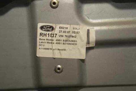Foto 3ª: Elevalunas Eléctrico Delantero Derecho Ford Focus AMBIENTE D) BERLINA 115CV 85KW [KKDA] (2007)