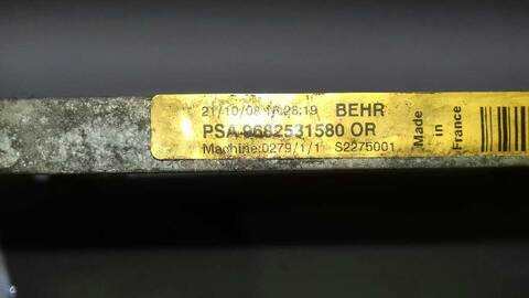 Foto 3ª: Radiador Calefaccion A.A. Peugeot 308 SPORT 109CV 80KW [9HZ (DV6TED4)] (2008)