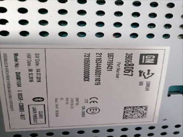 Foto 3ª: Sistema Audio Radio CD Opel Corsa EXPRESSION 75CV 55KW [B14XER] (2017)