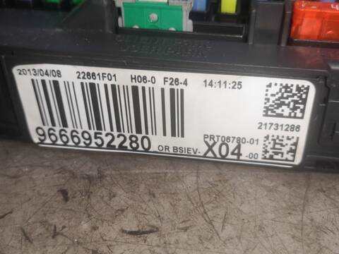 Centralita Confort BSI Citroen C3 8HR