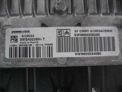 Foto 2ª: Centralita Motor ECU Citroen C5 2.0 HDI RCRHRH) BERLINA 136CV 100KW [D- RHR] (2006)