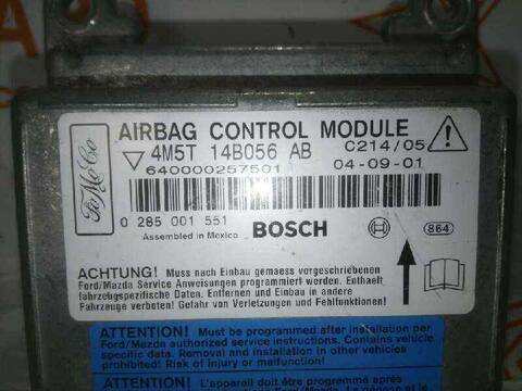 Foto 2ª: Centralita Airbag Ford C Max VERSION INDEFINIDA FOCUS CAP) (2003)