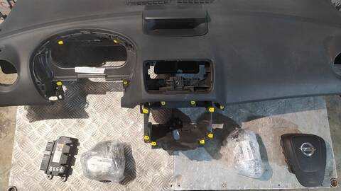Foto 4ª: Kit Airbag Opel Meriva SELECTIVE 95CV 70KW [A13DTE] (2014)