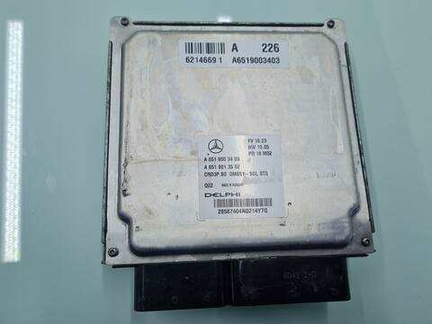 Foto 2ª: Centralita Motor ECU Mercedes Sprinter 310/311/313/314/316 CDI 906.631/633/635/637) 114CV 84KW CAJA CERRADA [651955] (2018)
