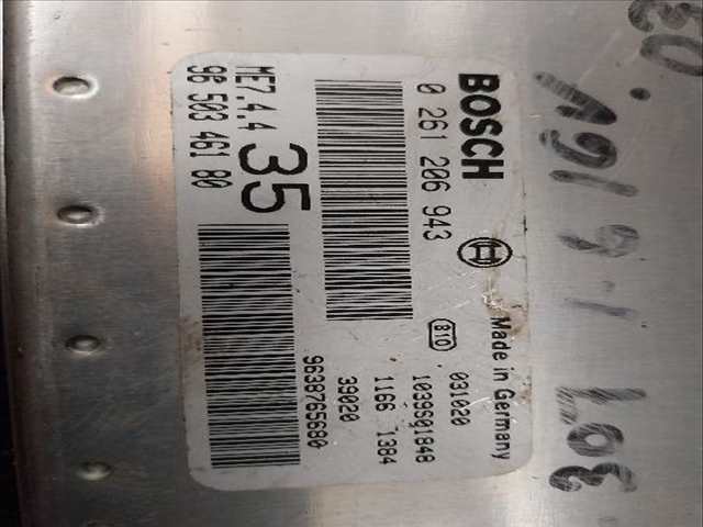 Foto 2ª: Centralita Motor ECU Peugeot 307 1.6 G [G-NFU] (2003)