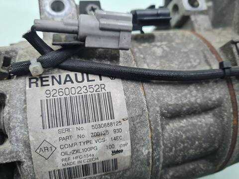 Foto 2ª: Compresor Aire Acondicionado Renault Clio BUSINESS 90CV 66KW [K9KC6] (2015)
