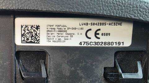 Foto 3ª: Airbag Delantero Izquierdo Ford Kuga HIBRIDO-SUAVE 110 KW MOTOR 2 0 LTR. - 110 KW DIESEL) 2020 150CV