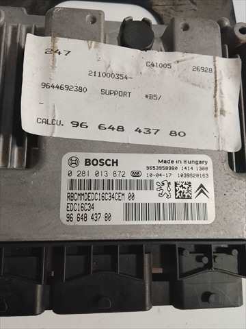 Foto 2ª: Centralita Motor ECU Citroen C4 1.6 HDI [D/9HX] (2010)