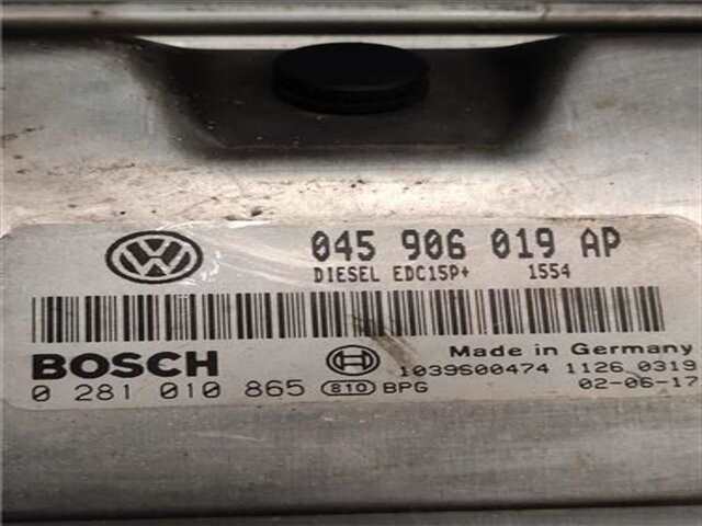 Foto 2ª: Centralita Motor ECU Volkswagen Polo 1.4 TDI [AMF]