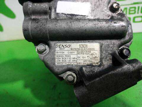 Foto 3ª: Compresor Aire Acondicionado Lancia Y 1.3 MULTIJET 16V ARGENTO 10.2006 ) 75CV [199A2000] (2003)