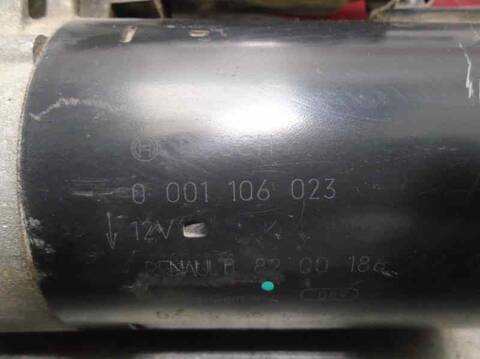 Foto 3ª: Motor de Arranque Renault Megane 2.0 BERLINA 135CV 99KW II BERLINA 5P [F4R Z7] (2003)