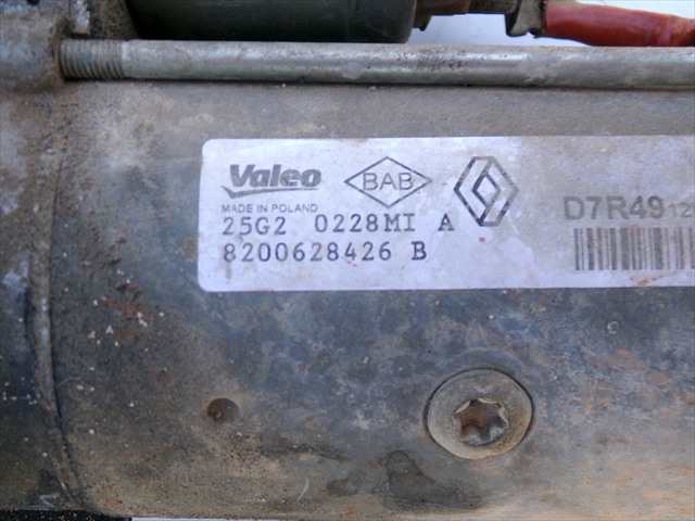 Foto 2ª: Motor de Arranque Suzuki Grand Vitara 1.9 D 2006-2015 [F9Q] (2013)