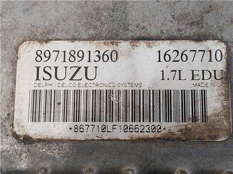 Foto 3ª: Centralita Motor ECU Opel Corsa 1.7 CLUB 75CV 55KW [Y 17 DT] (2002)