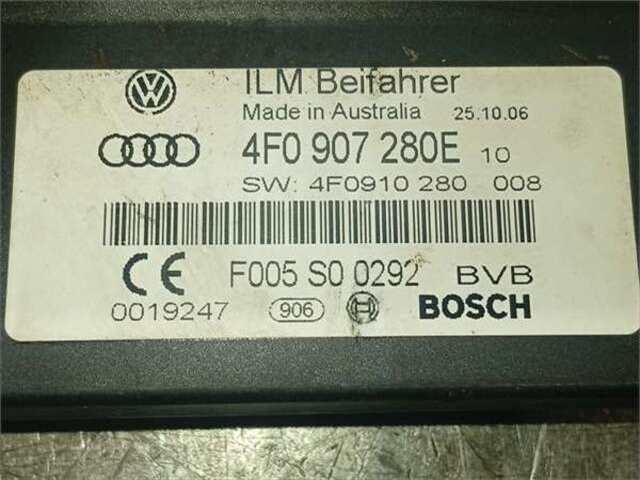 Centralita Motor ECU Audi Q7 3.0 TDI [3.0 LTR. - 171 KW V6 24V TDI]