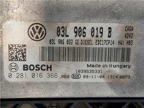 Foto 3ª: Centralita Motor ECU Seat Exeo 2.0 TDI BERLINA 143CV 105KW [CAGA] (2010)