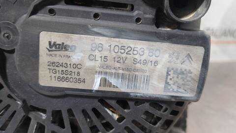 Foto 4ª: Alternador Peugeot 508 ACTIVE 120CV 88KW [BHZ/ BH01] (2017)