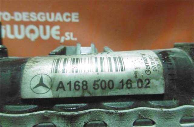 Foto 1ª: Radiador Motor Mercedes Clase A 140 1.4 140 (168.031) [1.4 LTR. - 60 KW CAT] [M 166.940]