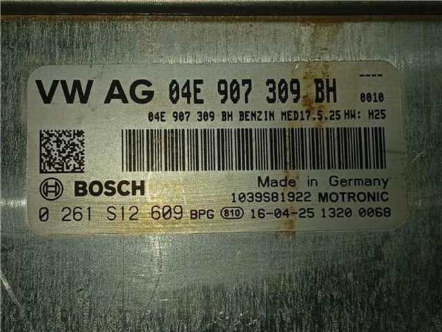 Foto 2ª: Centralita Motor ECU Audi A3 1.4 AMBIENTE [1.4 LTR. - 92 KW 16V TFSI]