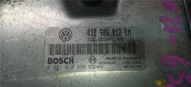 Foto 1ª: Centralita Motor ECU Seat Ibiza 1.9 COOL [1.9 LTR. - 47 KW SDI] [ASY]