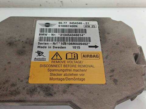 Foto 2ª: Centralita Airbag Bmw Mini N16B16A (2010)
