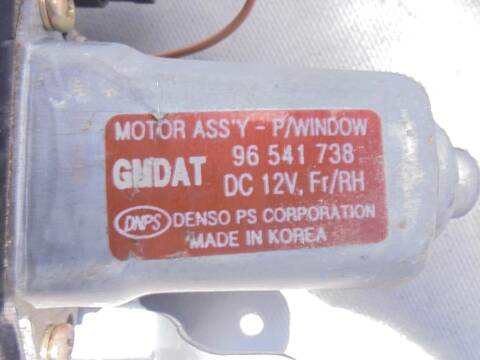 Foto 3ª: Elevalunas Eléctrico Delantero Derecho Chevrolet Kalos 1.4 SE 83CV 61KW [F14S3-G] (2005)